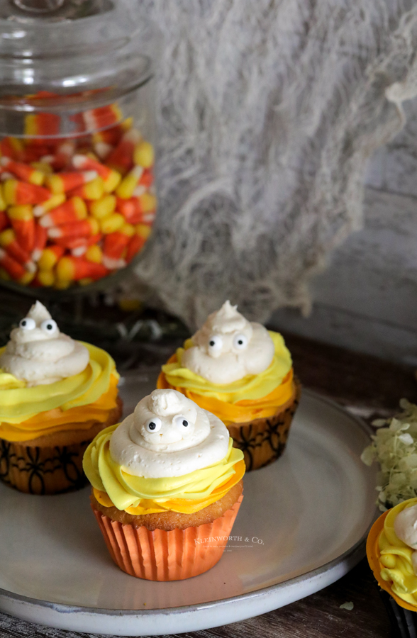spooky Ghost Cupcakes