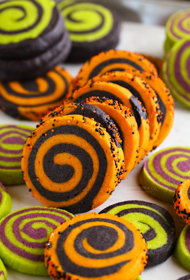 Halloween cookies with sprinkles