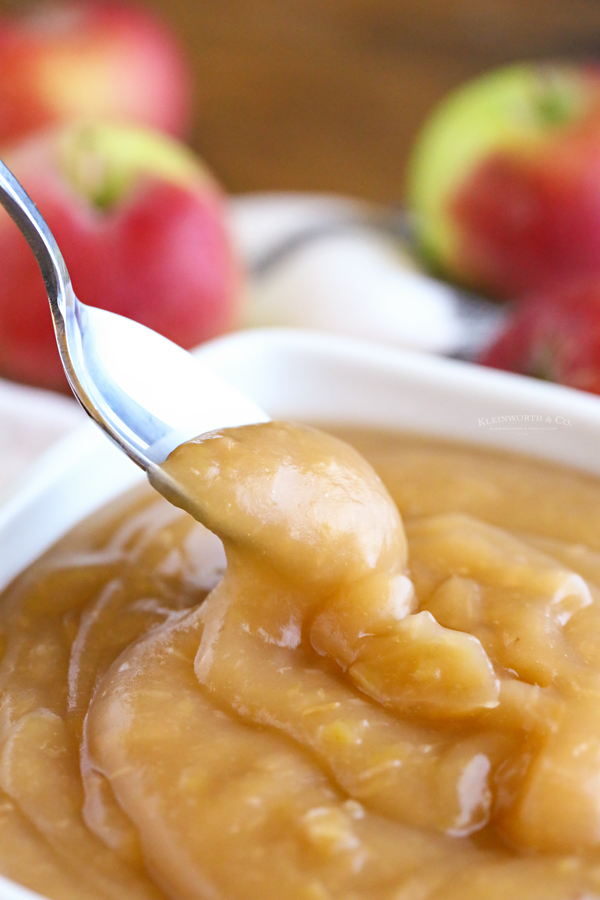 homemade applesauce