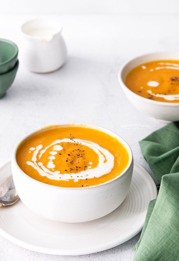 fall squash soup