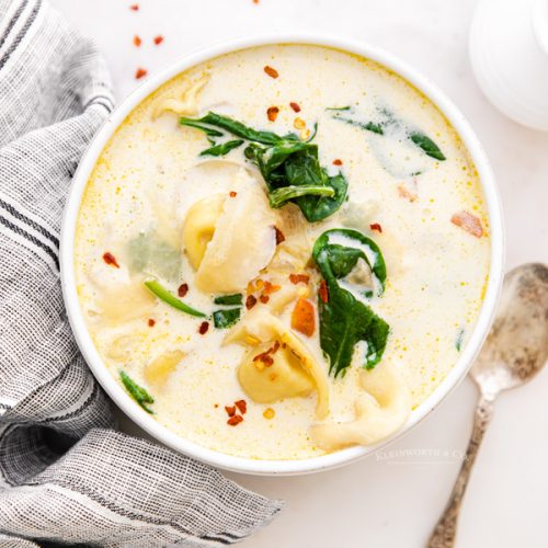 Pressure cooker hotsell tortellini soup