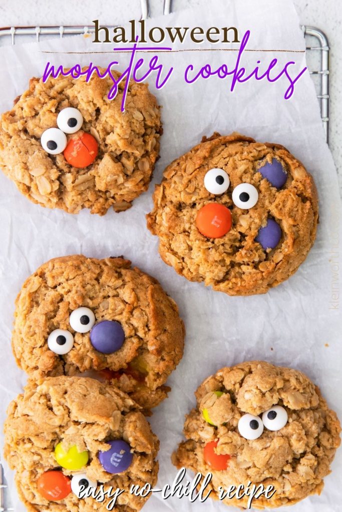 Halloween Monster Cookies