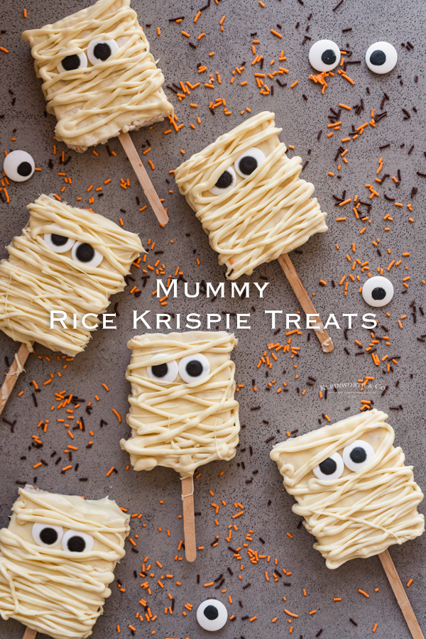 Mummy Rice Krispie Treats