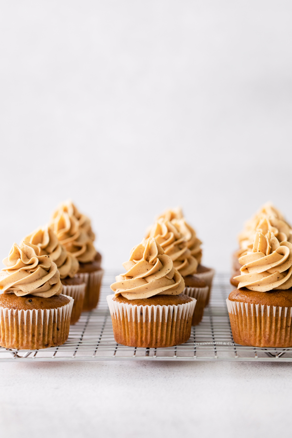 Pumpkin Spice Latte Cupcakes