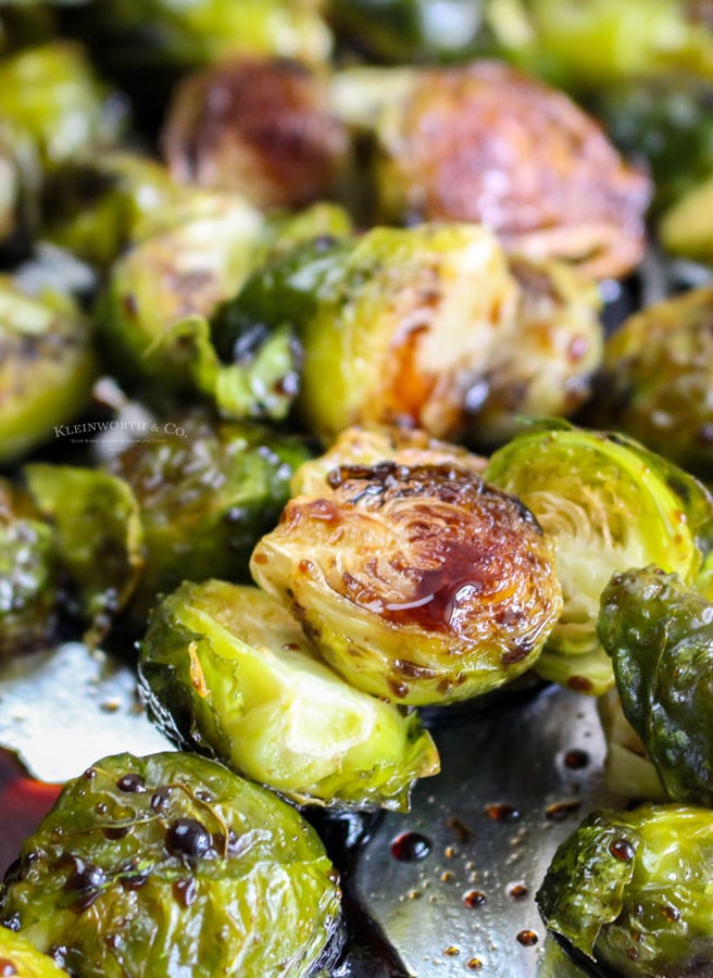 Glazed Brussel Sprouts