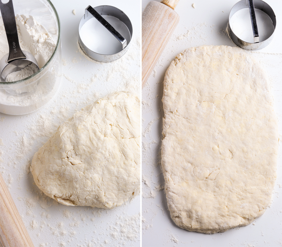 how to make Buttermilk Biscuits 3