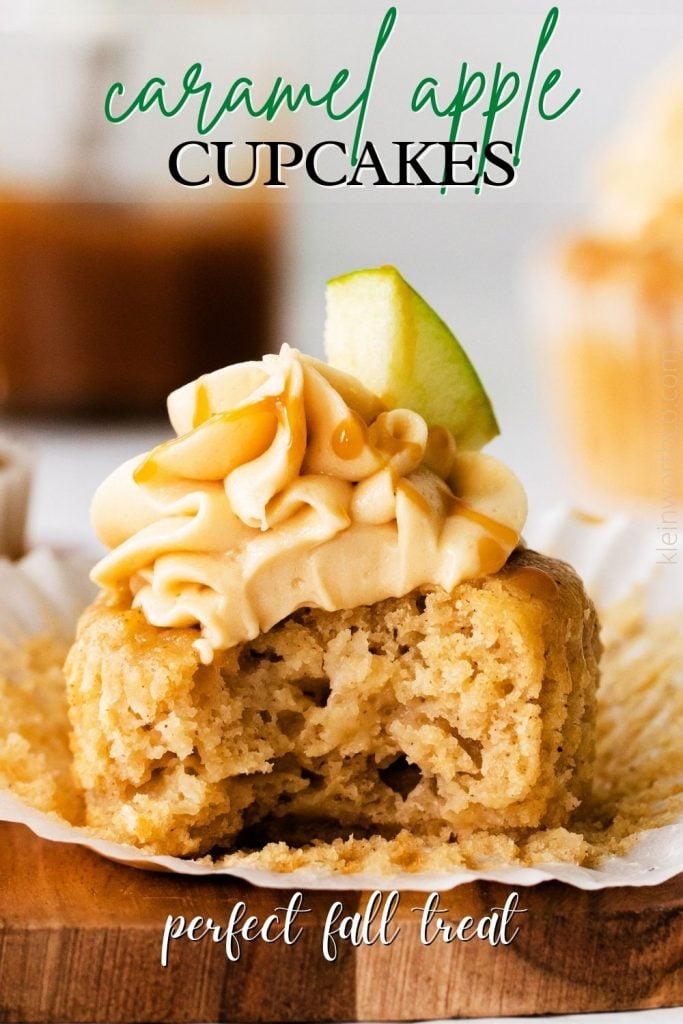 Caramel Apple Cupcakes