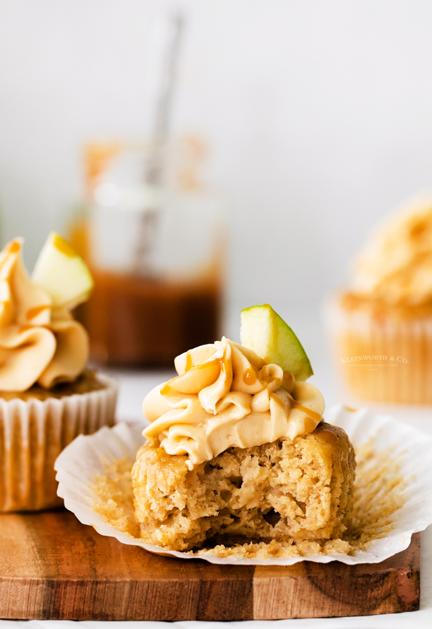 Recipe for Caramel Apple Cupcakes