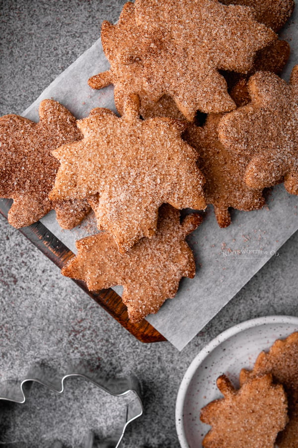 fall holiday cookies