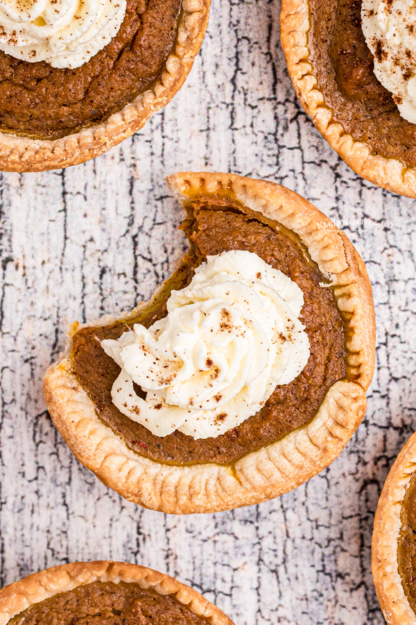 recipe for Mini Pumpkin Pies