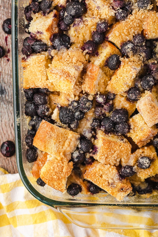 Blueberry Breakfast Casserole