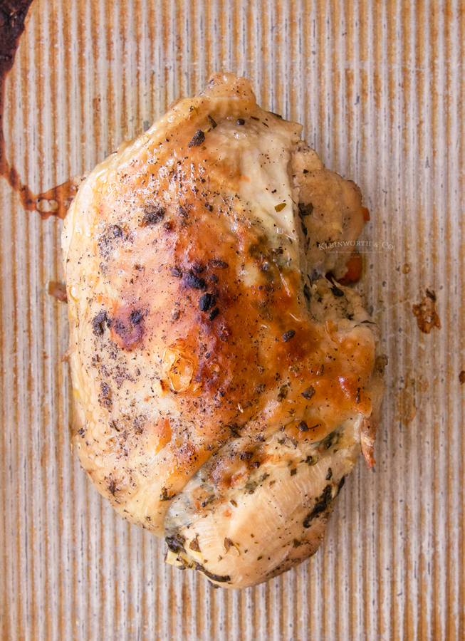 browned turkey breast