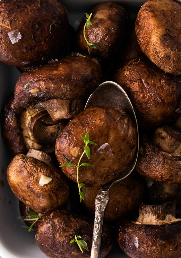 Oven Baked Mushrooms