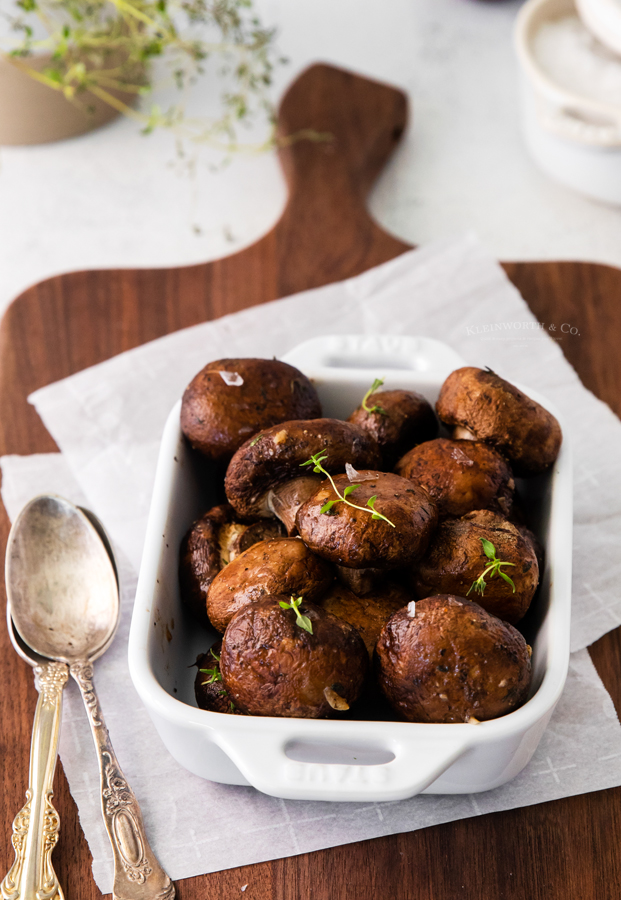 dinner side - mushrooms