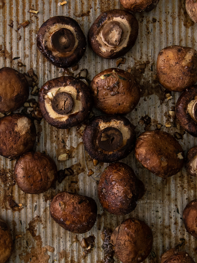 baked mushrooms