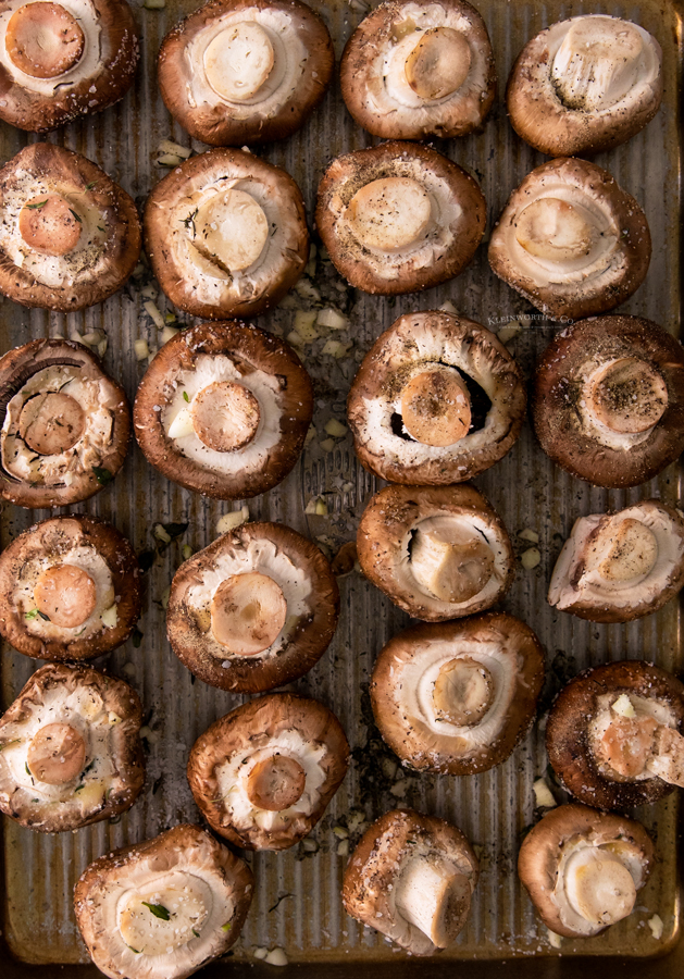 how to make Oven Roasted Mushrooms
