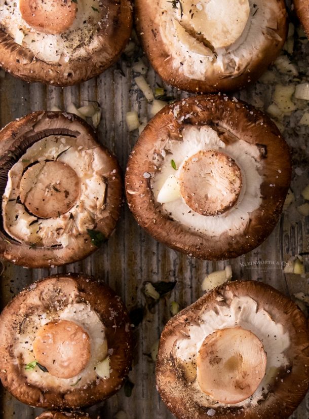 Oven Roasted Mushrooms with Garlic and Thyme Taste of the Frontier