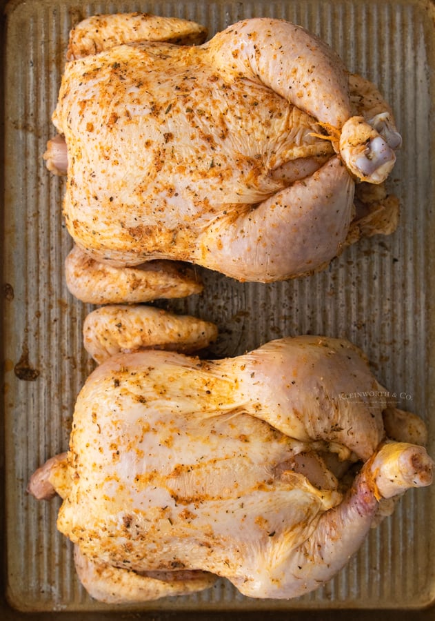 baking Cornish Hens