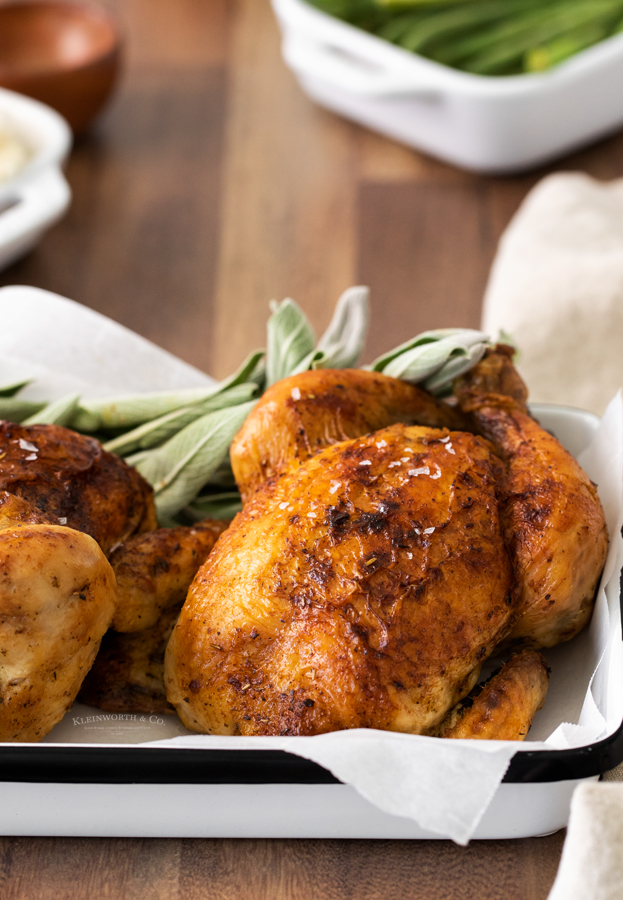 oven baked Cornish Hens