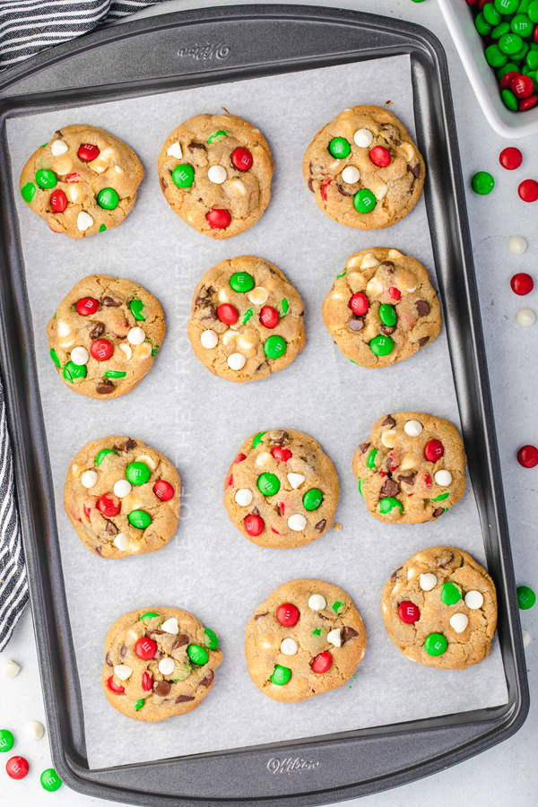 baked Santa cookies