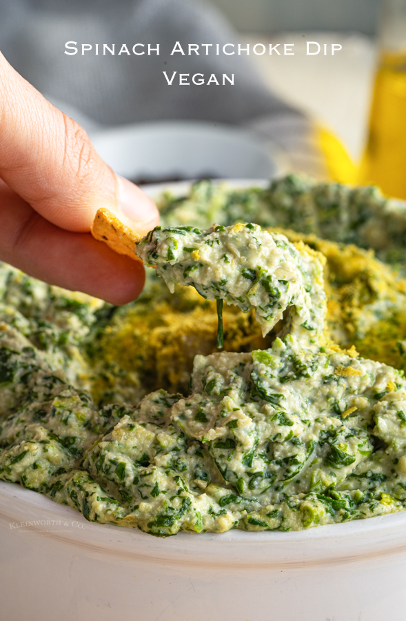 Vegan Spinach Artichoke Dip