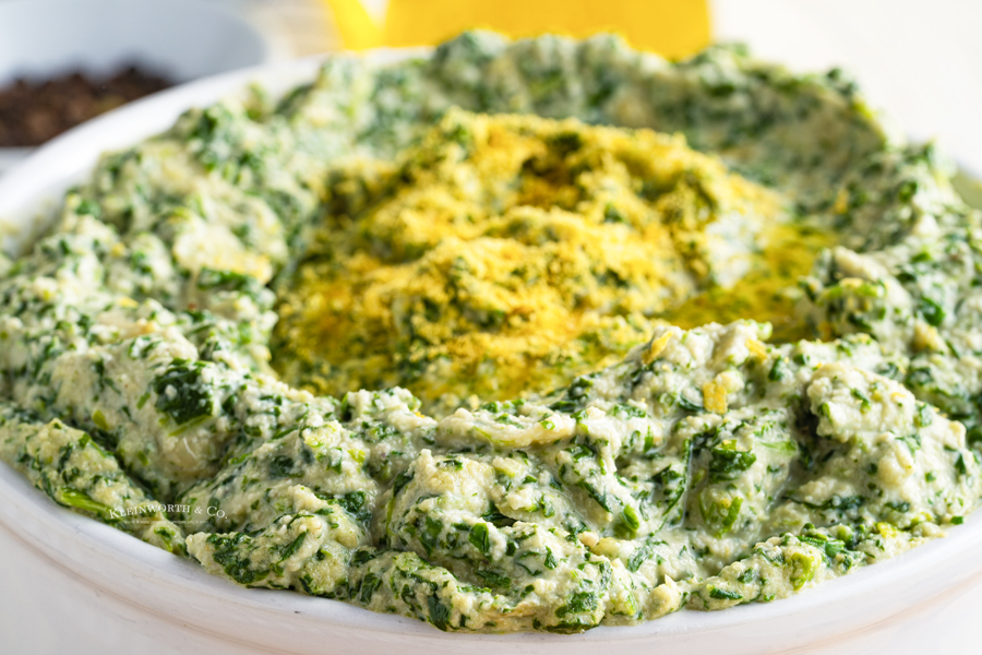 Spinach Artichoke Dip - dairy free