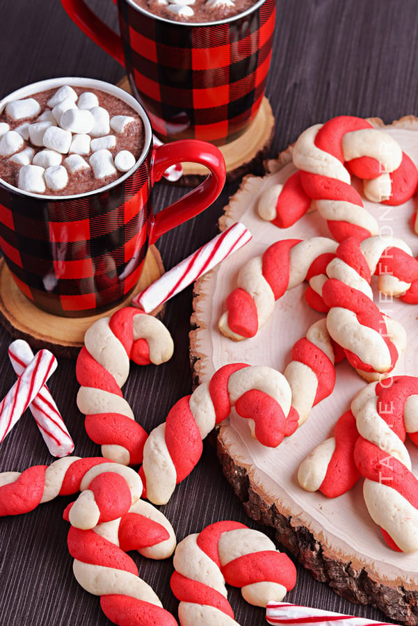 Candy Cane Cookies