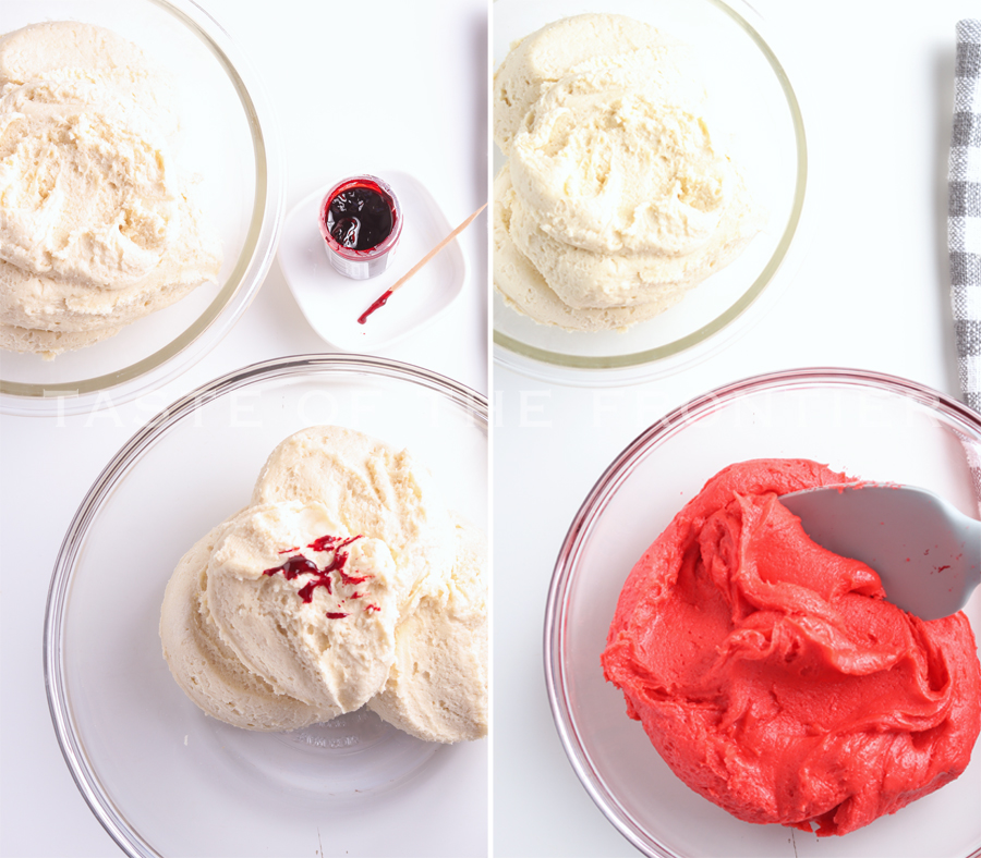 How to Color the Dough for Candy Cane Cookies