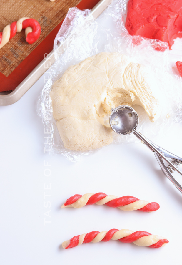 How to Create Candy Cane Cookies