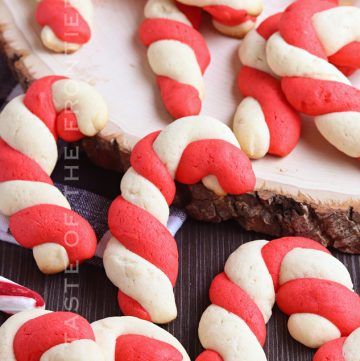 Recipe for Candy Cane Cookies