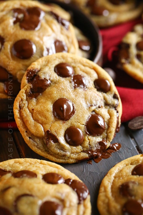 Dark Chocolate Chip Cookies