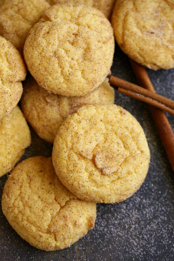 Cake Mix Snickerdoodle Cookies