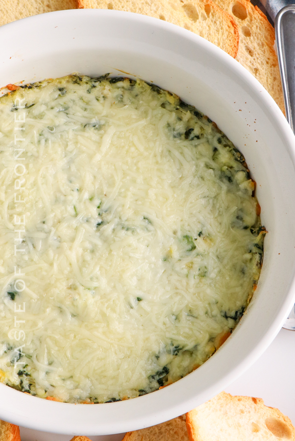 cheesy artichoke dip