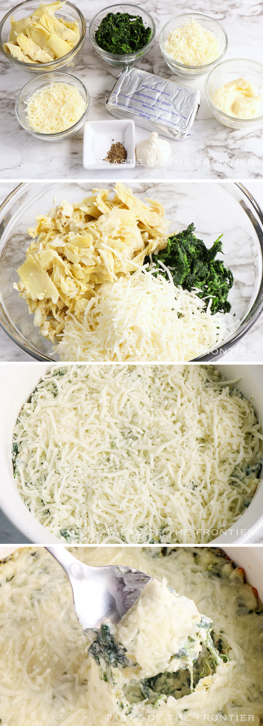 how to make Artichoke Spinach Dip