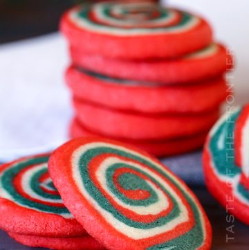 Christmas Pinwheel Cookies