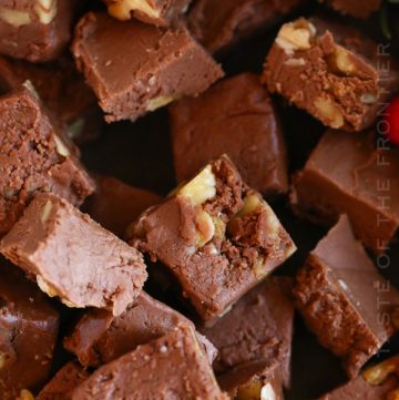 fudge with nuts
