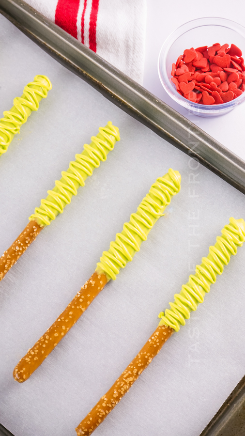 decorating Pretzel Rods