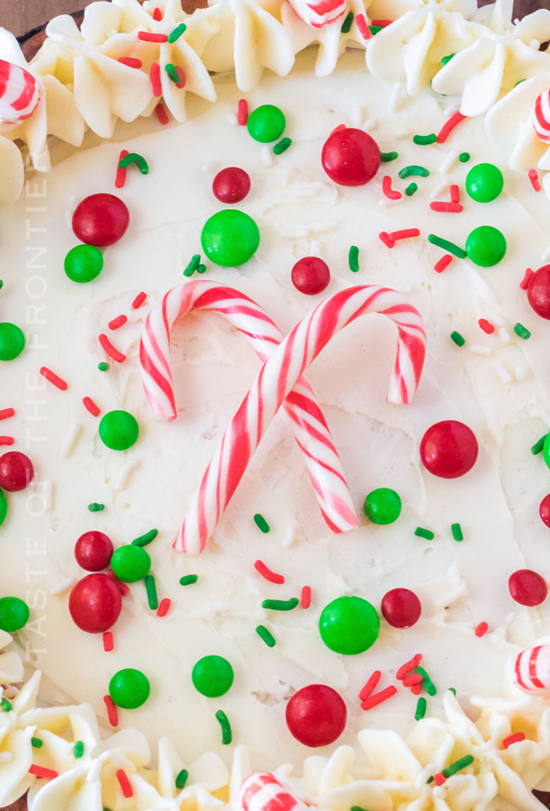 candy cane cheesecake