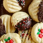 Whipped Shortbread Cookies