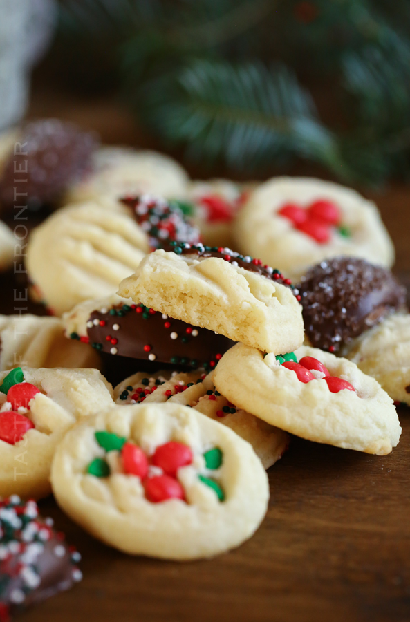 Decorated Shortbread Cookies