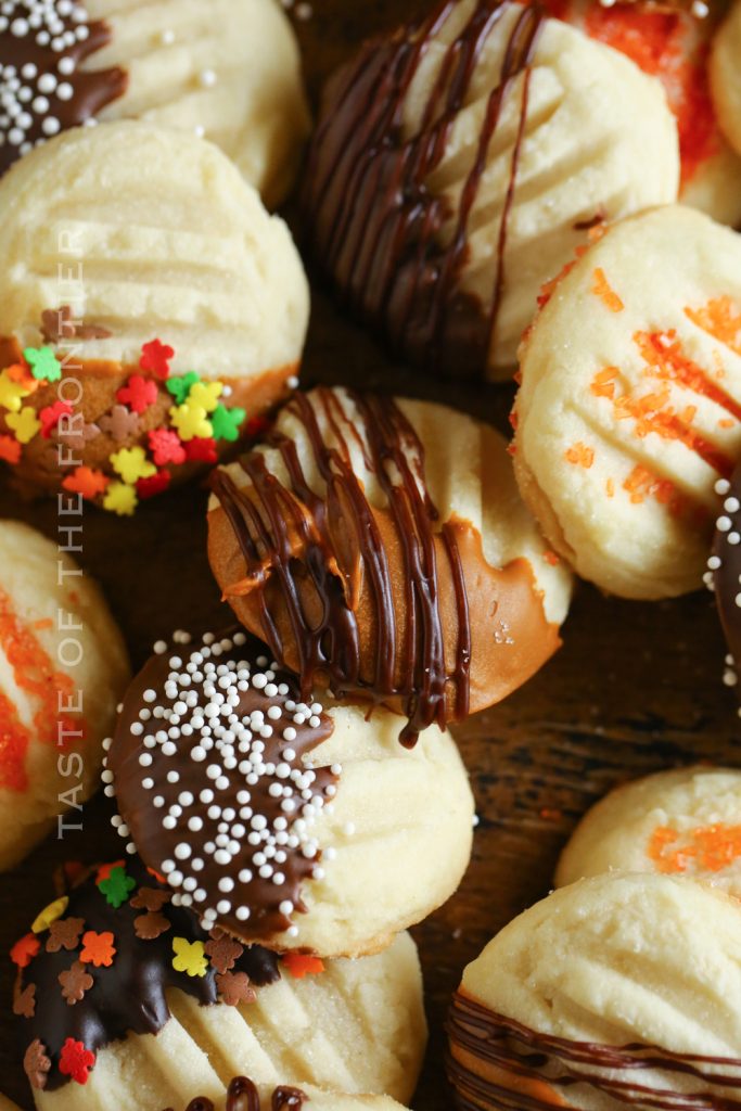 Fall Shortbread Cookies