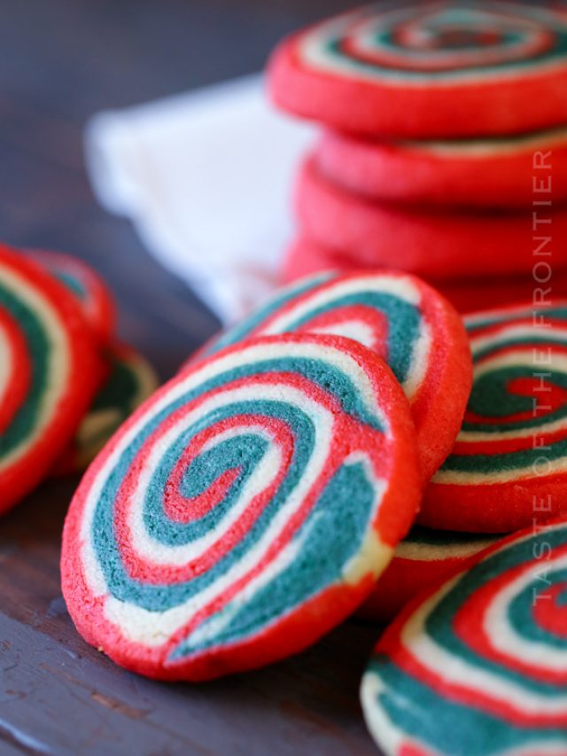 Christmas Pinwheel Cookies from Scratch