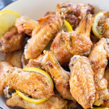 Air Fryer Lemon Pepper Wings