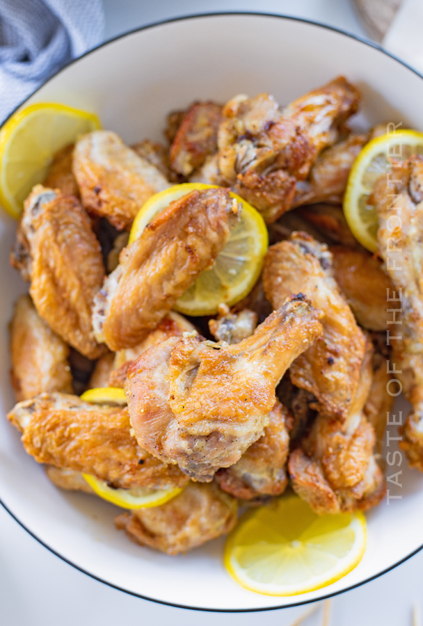 lemon pepper wings appetizer