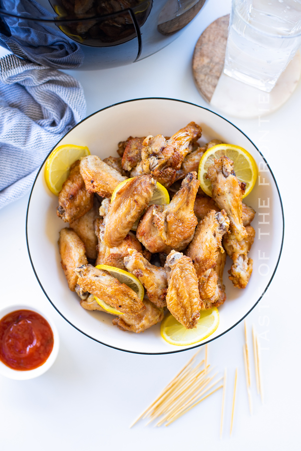 recipe for Air Fryer Lemon Pepper Wings