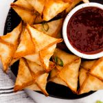 Air Fryer Crab Rangoon