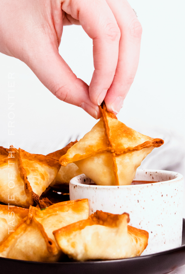 recipe for Air Fryer Crab Rangoon