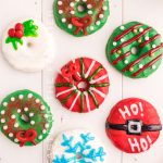 easy Christmas Wreath Cookies