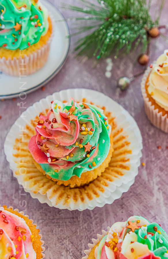 recipe for Christmas Cupcakes