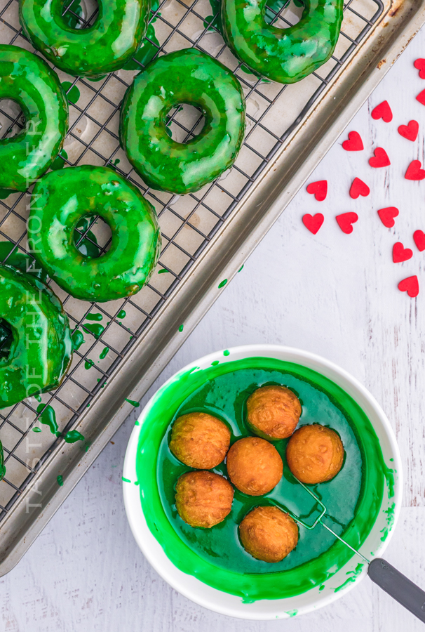 glazing donut holes